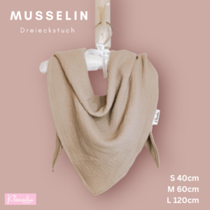 Dreieckstuch - Musselin