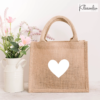 Jute mini Herz