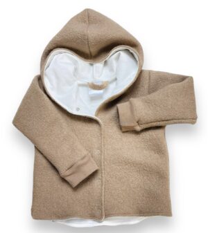 Walkjacke mit Druckknöpfen